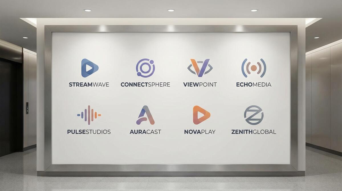 成人视频合作品牌Logo墙